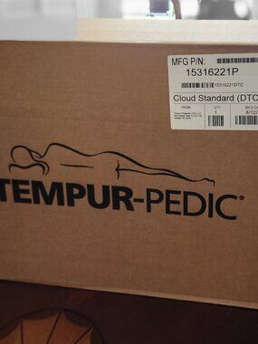 Tempur-Pedic Cloud Standard Pillow - White - NIB